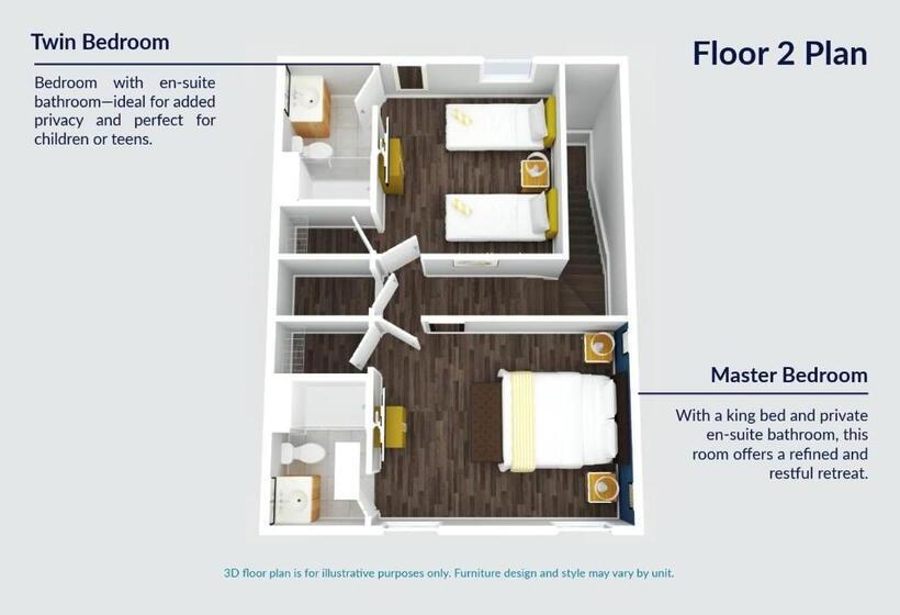Дом 2 Спальни, Encantada Resort Vacation Townhomes By Idiliq