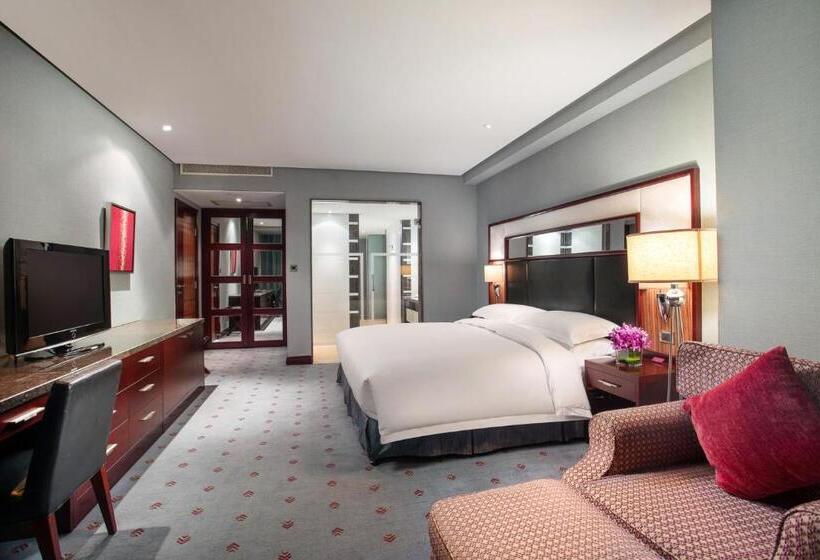 غرفه قياسية مطلة على القناة, Crowne Plaza Wuxi City Center