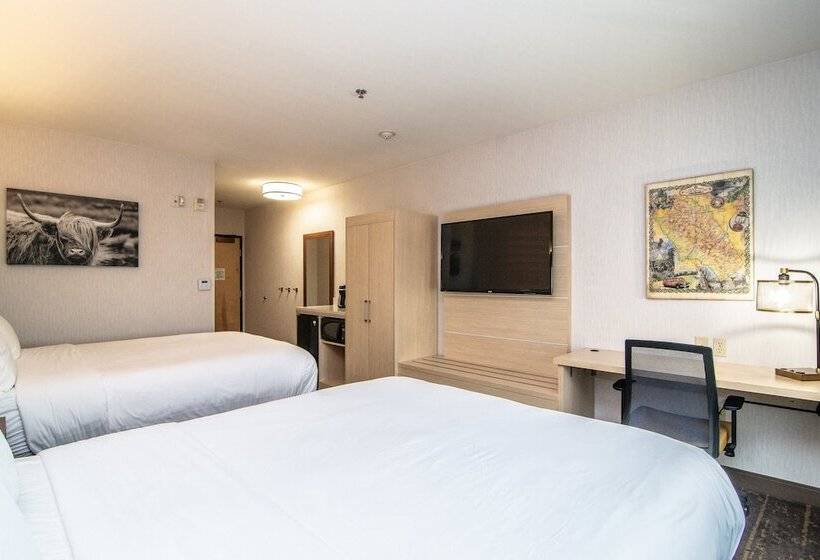 带2个双人床的标准工作室, Holiday Inn Express Hotel & Suites Kalispell, An Ihg
