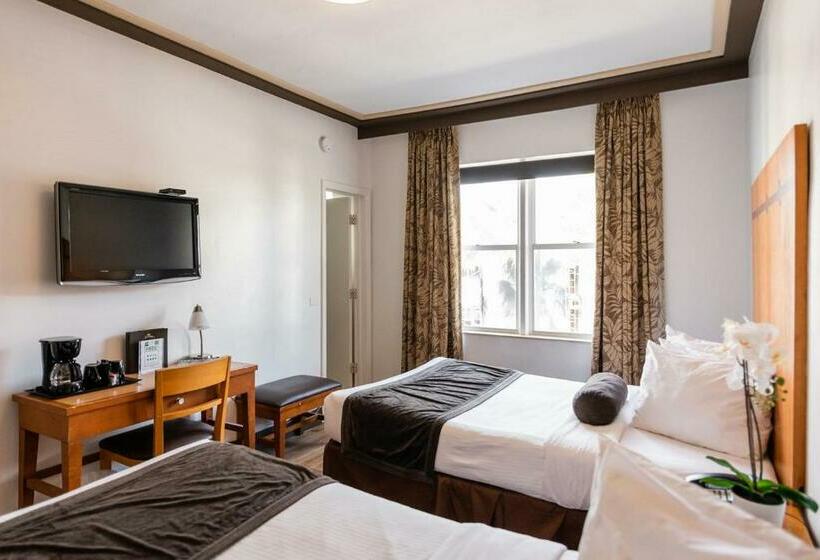 חדר סטנדרט צדדי נוף לים, Majestic Hotel South Beach