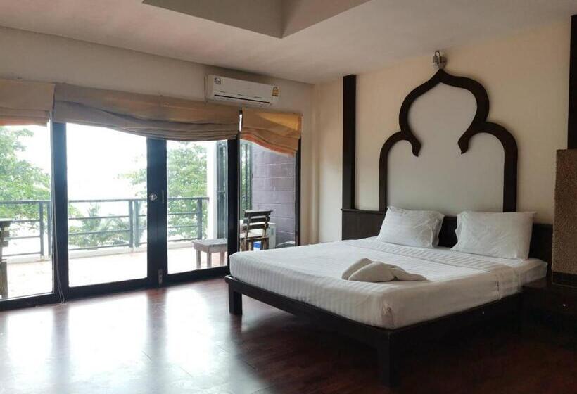 اتاق استاندارد با بالکن و چشم‌انداز دریا, Siam Beach Resort