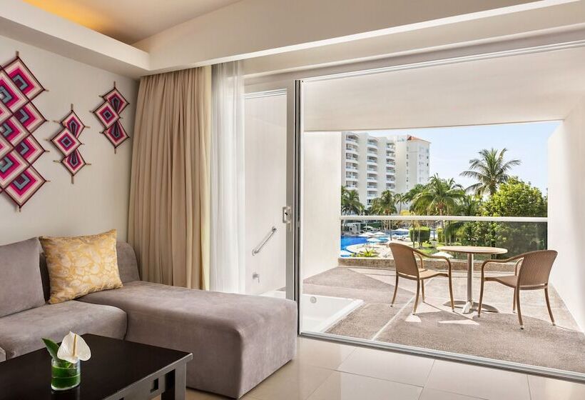 جناح جونيور ذو إطلالة جانبية على البحر, Fiesta Americana Nuevo Vallarta