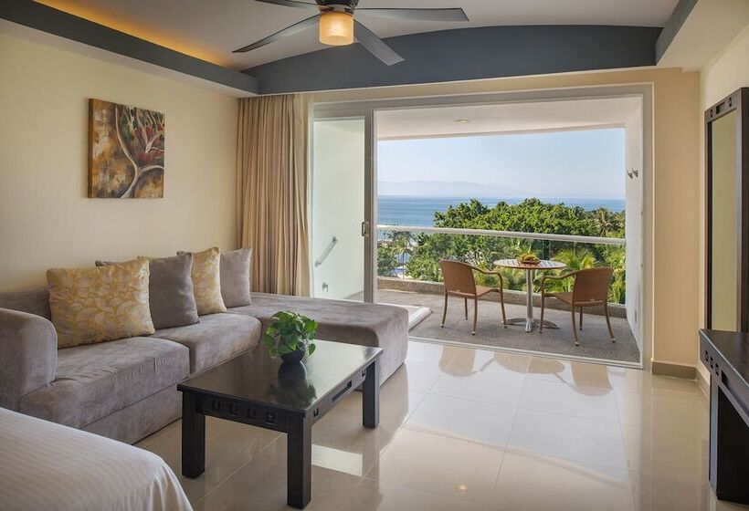 جناح جونيور ذو إطلالة جانبية على البحر, Fiesta Americana Nuevo Vallarta