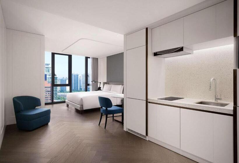 Студио Стандарт Кровать Кинг, Sofitel Ambassador Seoul Hotel & Serviced Residences