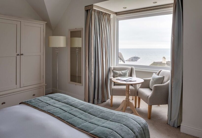 اتاق استاندارد با چشم‌انداز دریا, Harbour Hotel & Spa Sidmouth