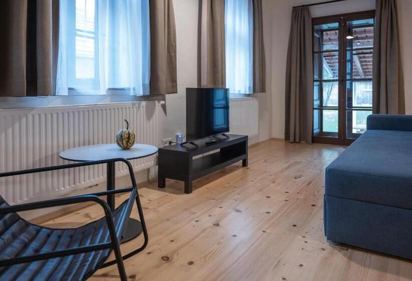 Apartamento 1 Dormitório com Terraço, Tschardakenhof Appartements