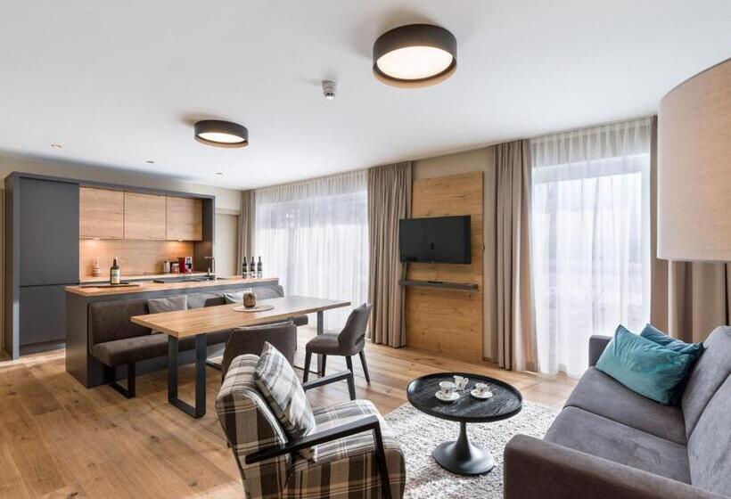 Апартаменты 1 Спальня с Террасой, Remind Apartements Brixental