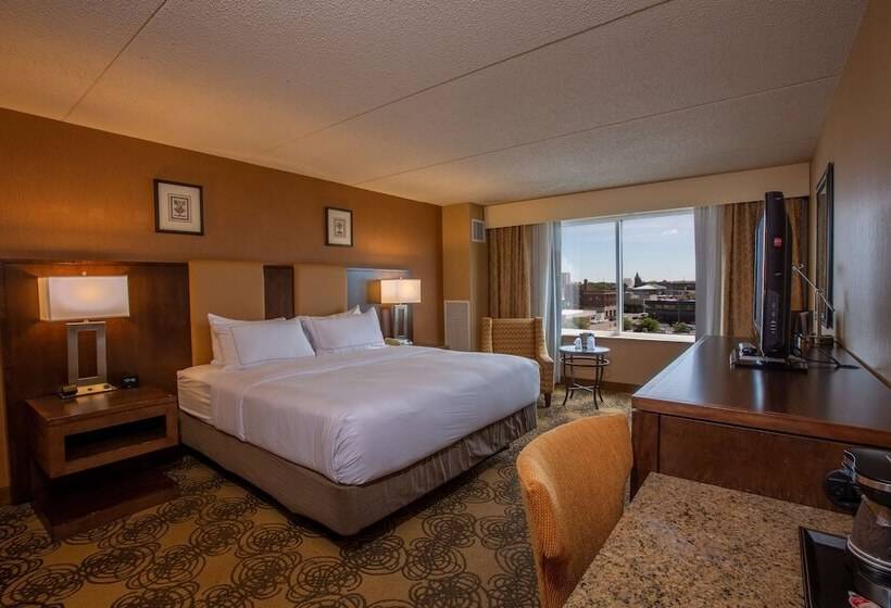 Номер Стандарт Двуспальная Кровать Вид на Город, Doubletree By Hilton Bay City Riverfront