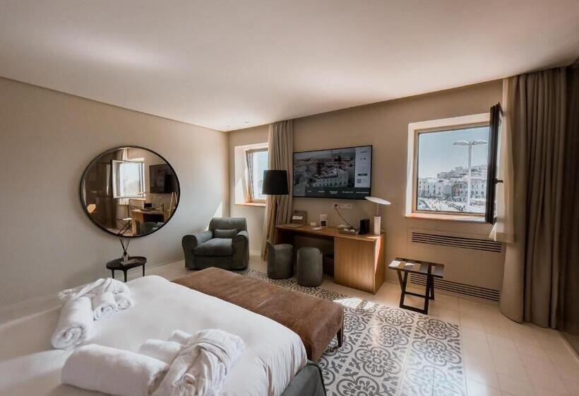 اتاق استاندارد با تخت بزرگ, Ognissanti Restaurant Spa Hotel Rooftop