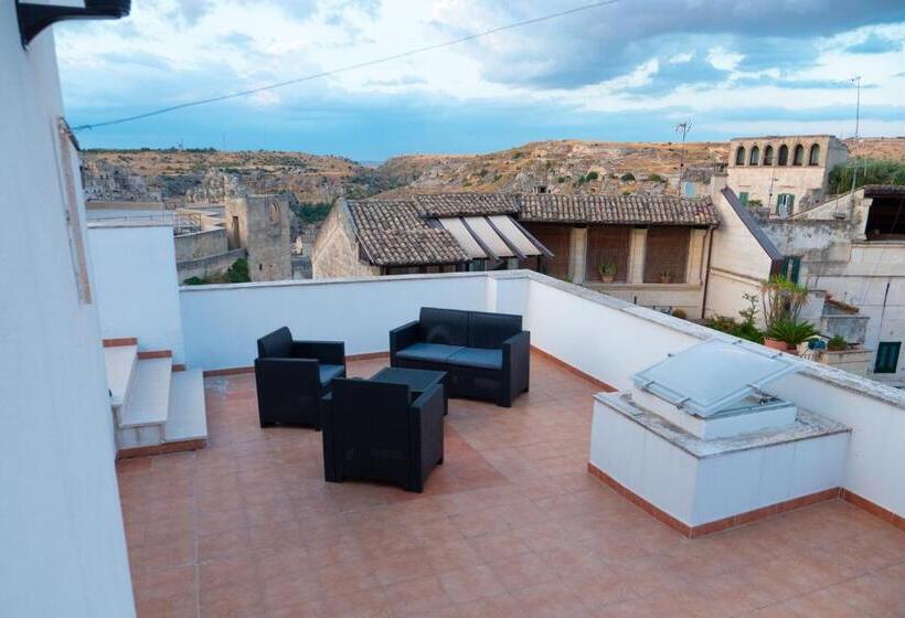 标准间带露台, Tulliani Residenze Matera