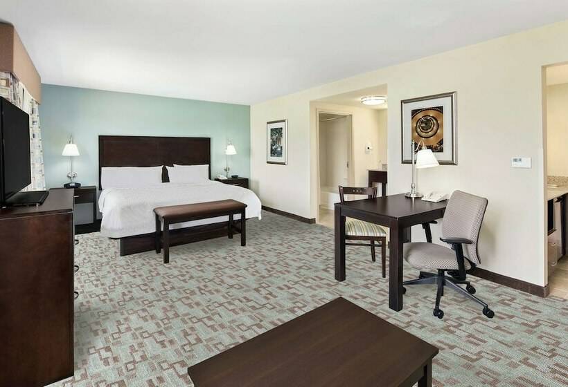 스탠다드 룸 더블 침대, Hampton Inn & Suites Savannahairport