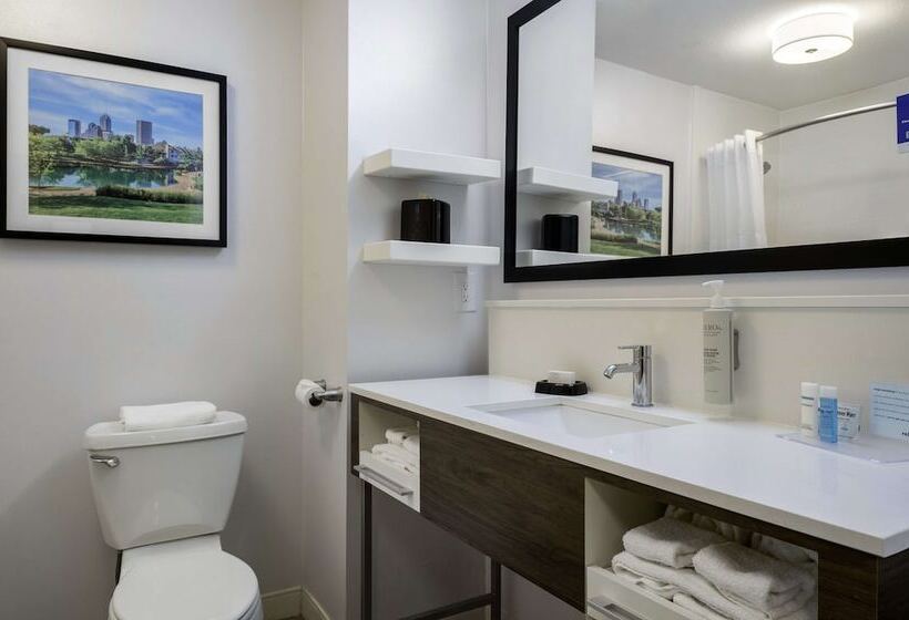 キングサイズベッドのスタンダードルーム, Hampton Inn Greenfield