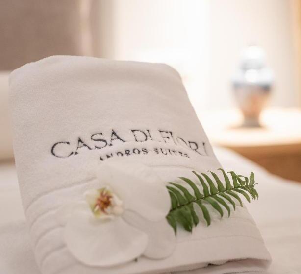 带按摩浴盆的套房, Casa Di Fiori Andros Suites