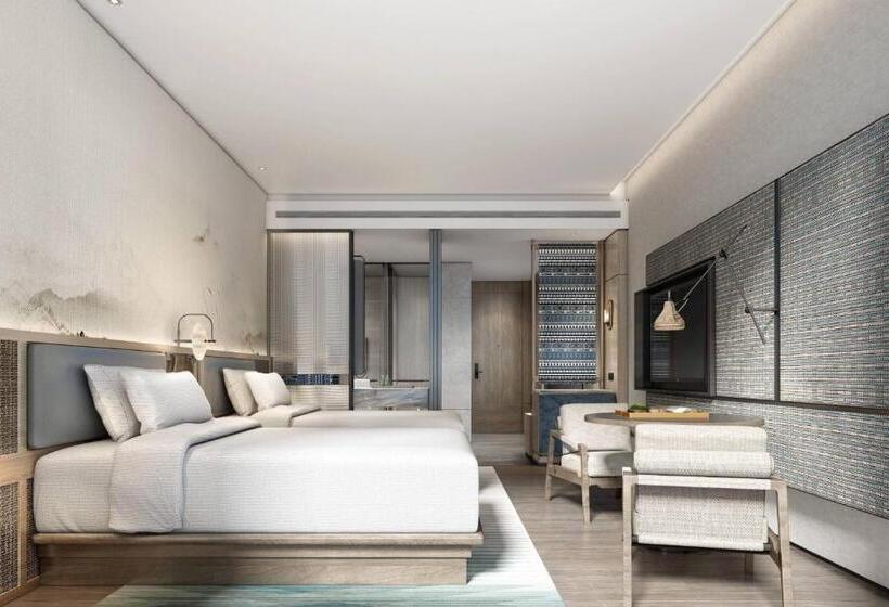 Номер Deluxe Внутренний, Courtyard By Marriott Liuzhou Sanjiang