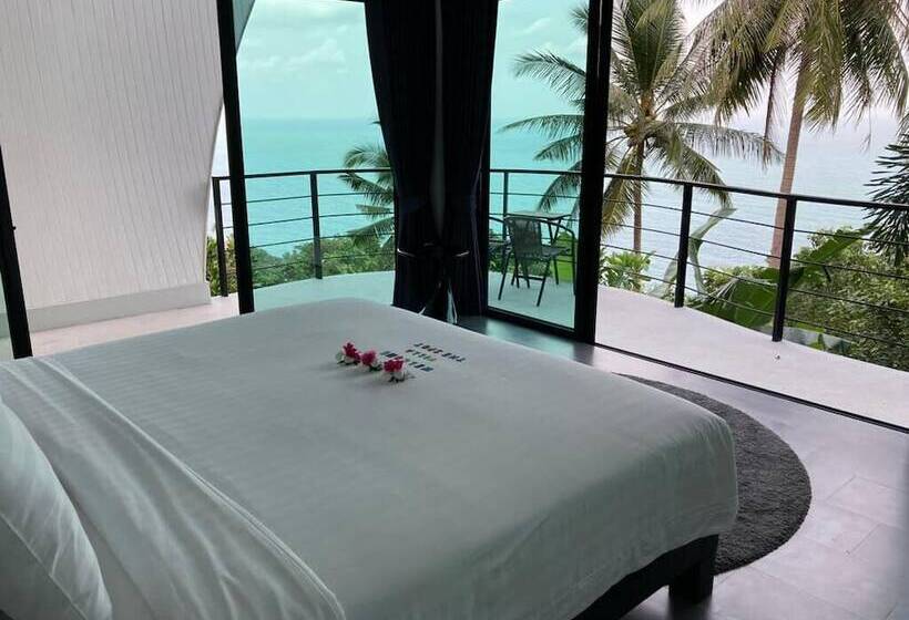 اتاق استاندارد با چشم‌انداز دریا, Villa The Spot Koh Samui