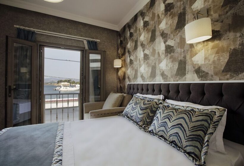 اتاق استاندارد با تخت دوبل و چشمانداز دریا, Capa Butik Otel