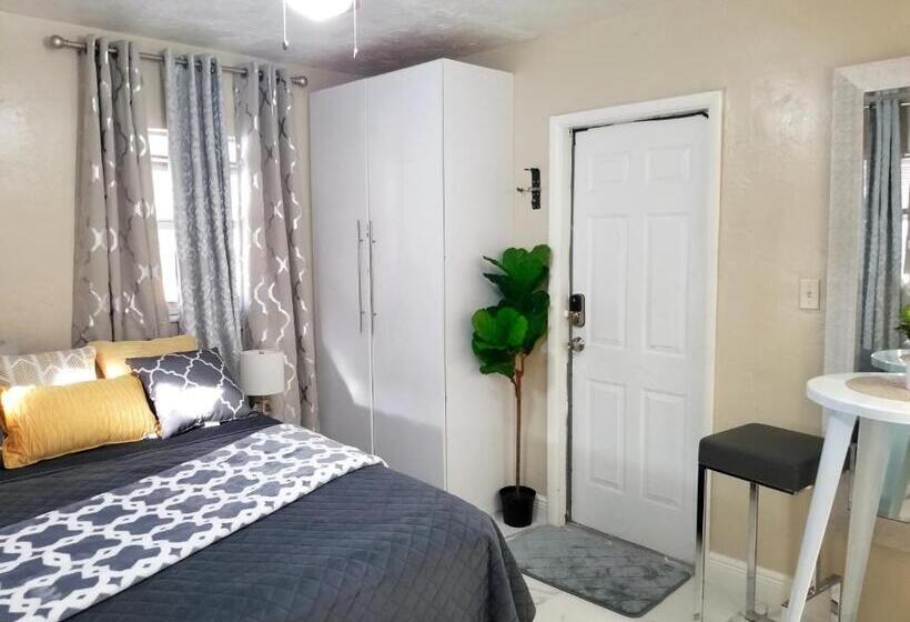 חדר סטנדרט, Glam Private Studio 4 Miles From Beach