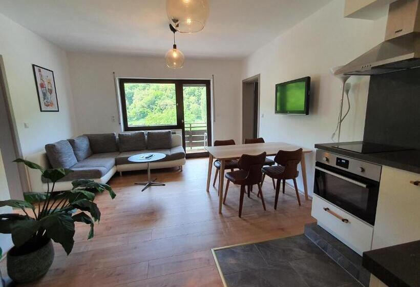 침실 1개 바다 전망 아파트, Römerstube Apartments & Rooms
