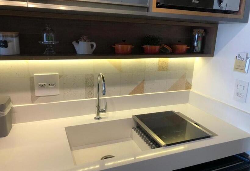 Студио Стандарт Кровать Кинг, Flat Garden Itaipava
