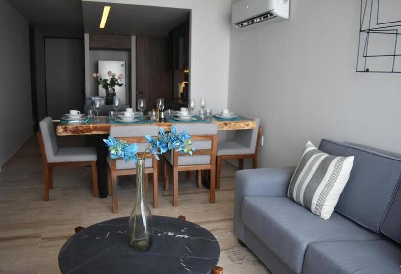 1 Yatak Odalı Delüks Daire, Kaab South Beach By The Spot Rentals