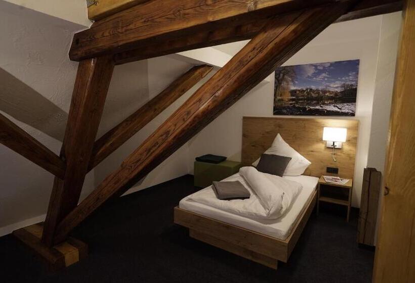 带园景的单人房, Kelterhotel Fröscher