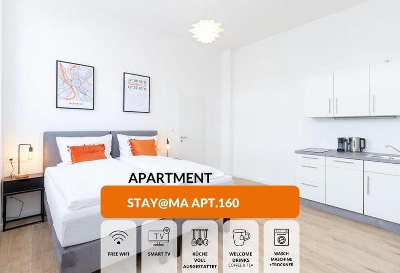 １ベッドルームアパートメント, Stay@ma Boardinghouse Mannheim