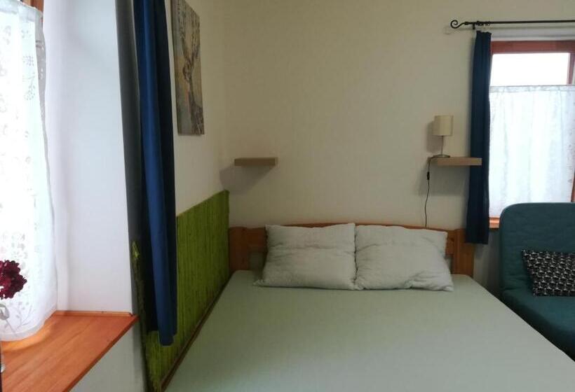 带1个卧室带花园景观的公寓, Négy Tücsök Vendégház