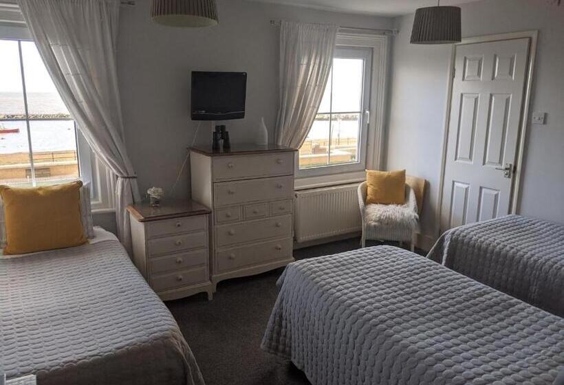 غرفة عائلية مطلّة علي البحر, Aqua Bay Guest House