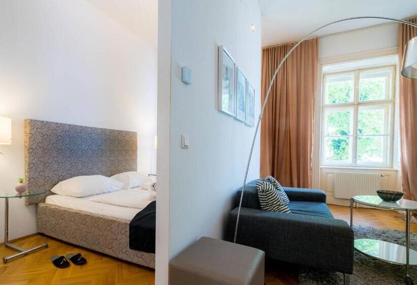 带1个卧室的高级公寓, Vienna Residence, Am Heumarkt   Stadtpark