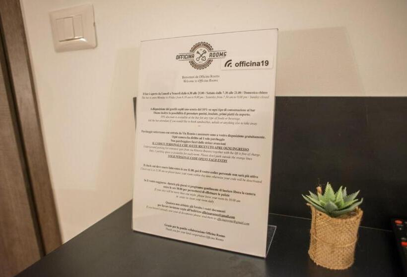 اتاق استاندارد با تخت بزرگ برای معلولان, Officina Rooms