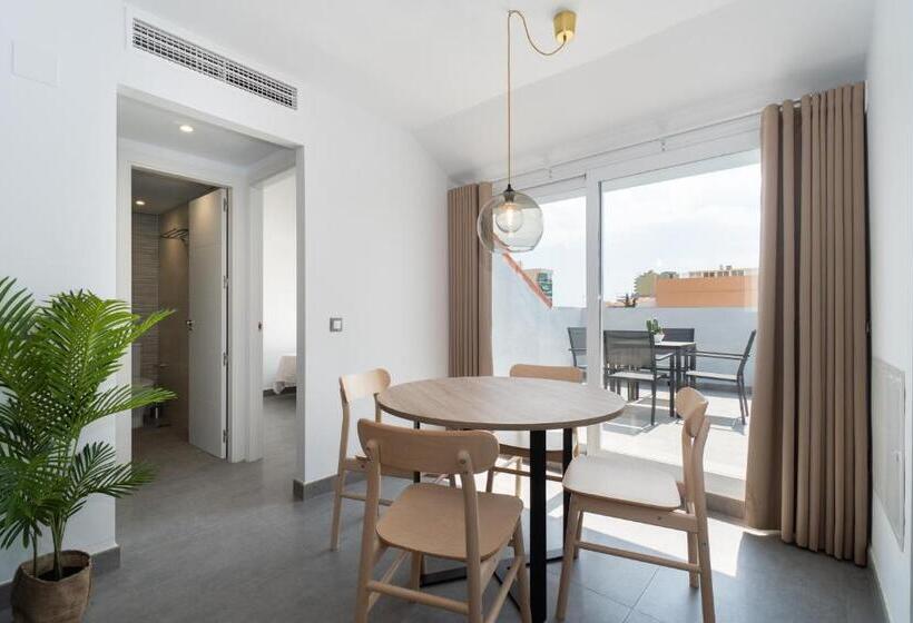 شقة دور أخير غرفتين نوم, Sur Suites La Dorada