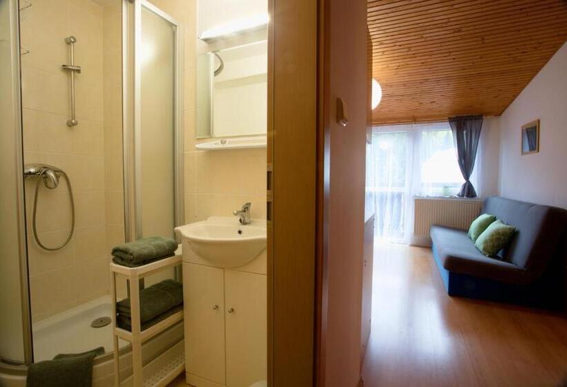 침실 1개 발코니 아파트, Apartmány Bramborka