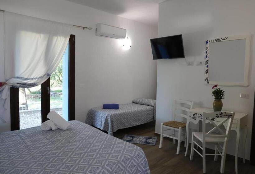 اتاق استاندارد سه نفره, Borgo Rurale Cares