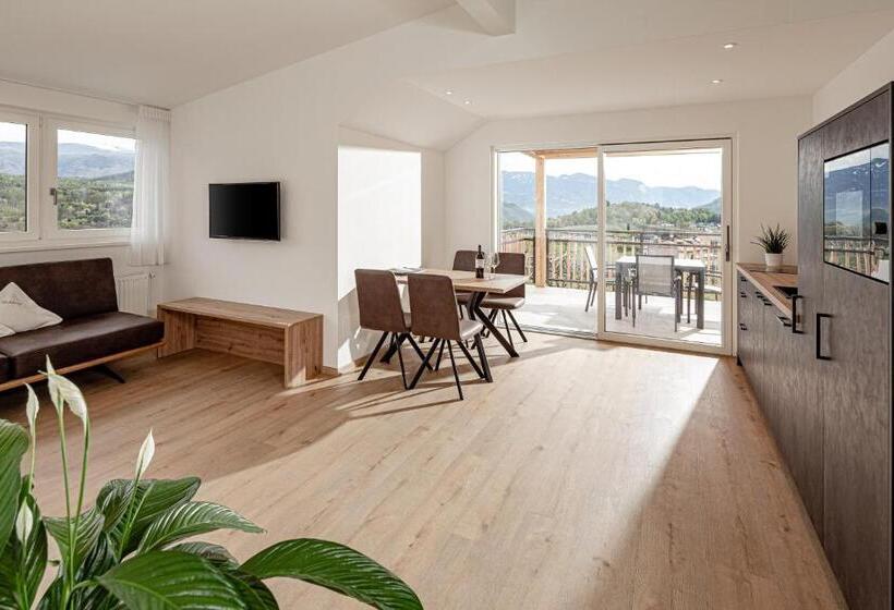 Апартаменты 1 Спальня с Балконом, Prälatenhof Wine & Apartments