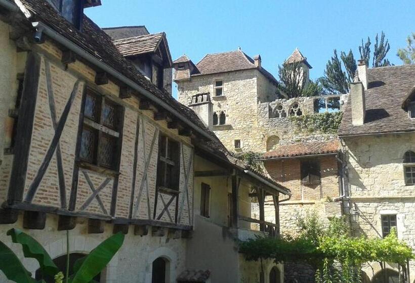 Апартаменты 1 Спальня Вид на Сад, Charme, Jardin Et Vue Panoramique En Plein Coeur De St Cirq