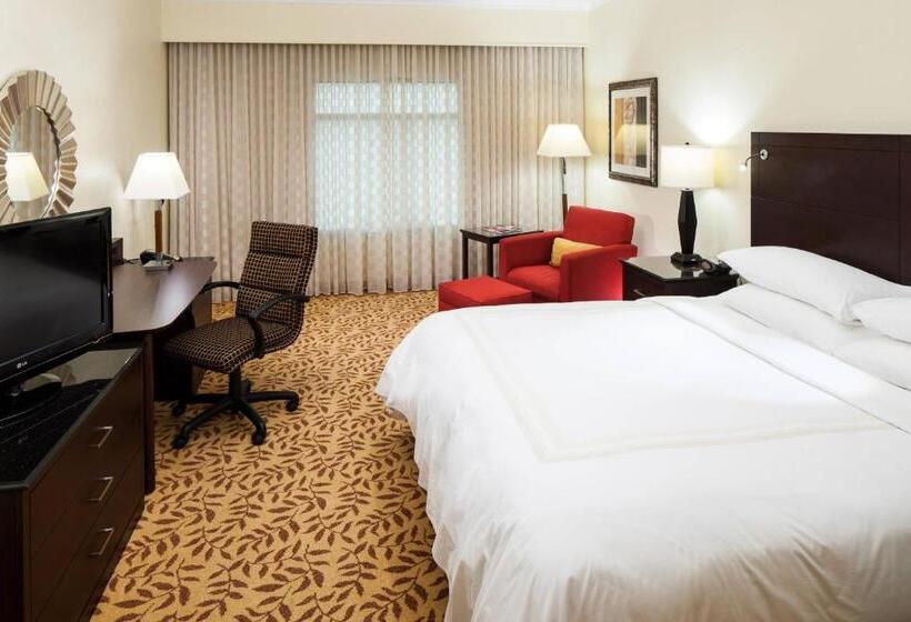 חדר סטנדרט עם מיטת קינג, Houston Marriott Energy Corridor