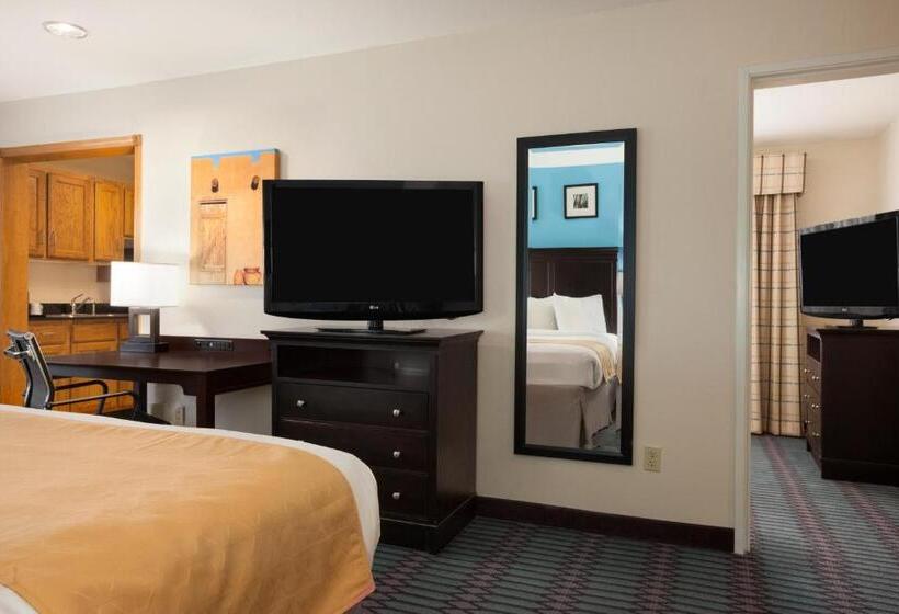 带大床的套房, Country Inn & Suites By Radisson, Lubbock, Tx