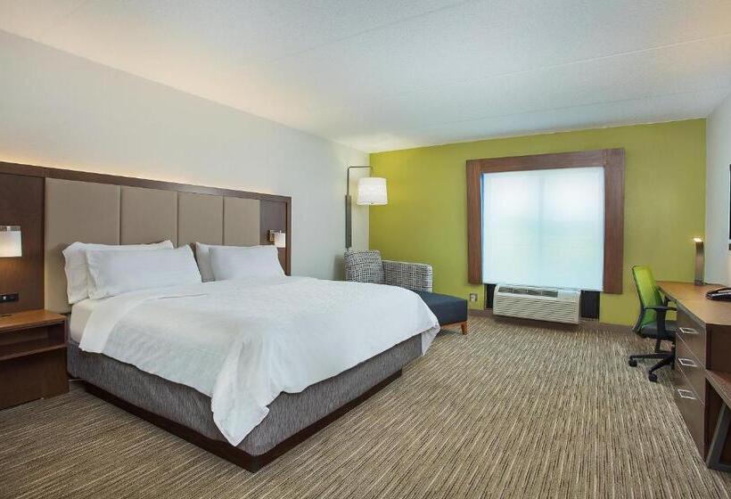 适合残疾人士使用的带超级大床的标准间, Holiday Inn Express & Suites Lebanon Nashville Area, An Ihg