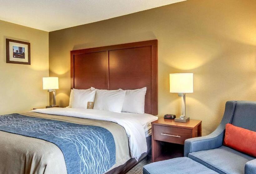 Люкс Кровать Кинг, Comfort Inn & Suites Graftoncedarburg