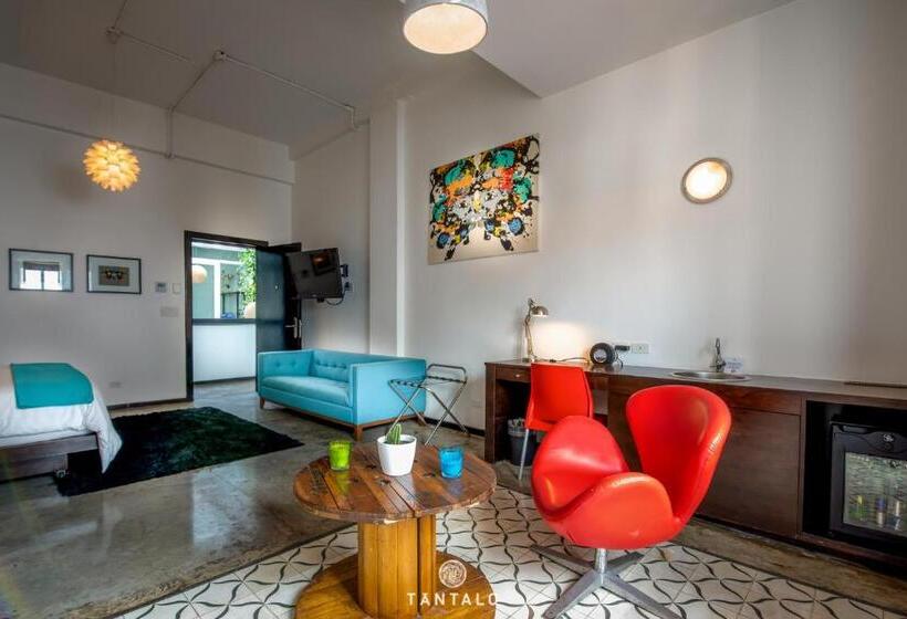 Номер Deluxe с Балконом, Tantalo Hotel Kitchen Roofbar