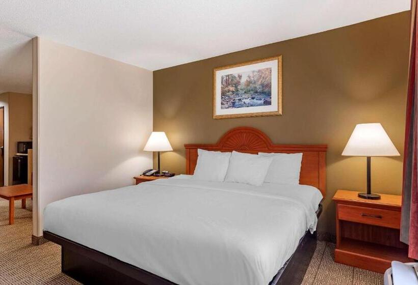 Люкс Кровать Кинг, Quality Inn & Suites Rockport   Owensboro North