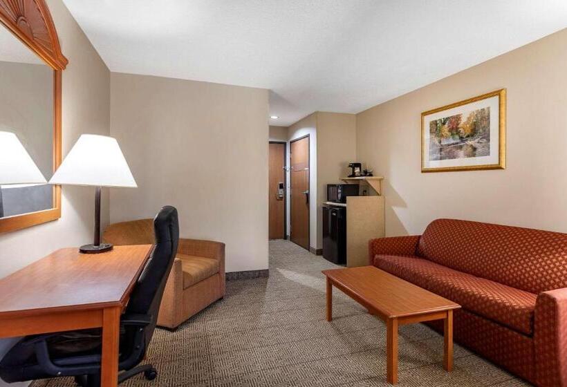 Люкс Кровать Кинг, Quality Inn & Suites Rockport   Owensboro North