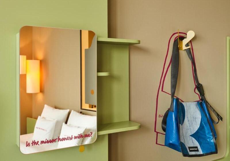 اتاق استاندارد با تخت‌های تاشو, 25hours Hotel Zürich West