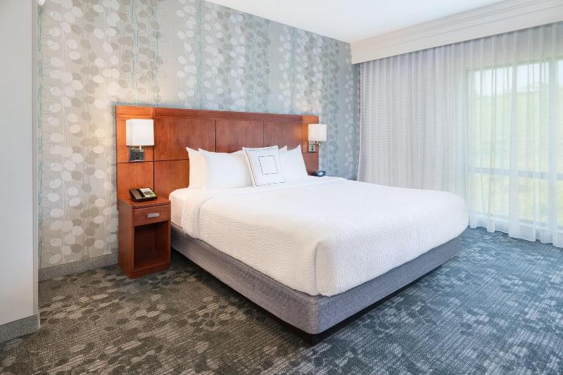 带大床的套房, Courtyard By Marriott Pittsburgh Washington Meadow Lands