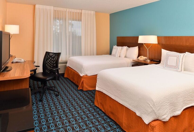 Номер Стандарт 2 Двуспальные Кровати, Fairfield Inn & Suites Cleveland Avon