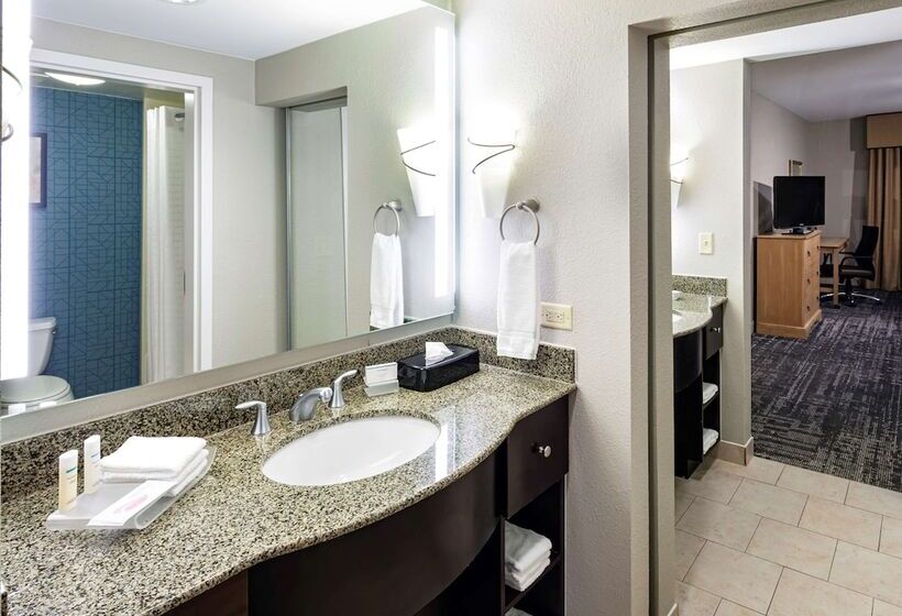 침실 2개 스위트, Homewood Suites By Hilton Austin/round Rock, Tx