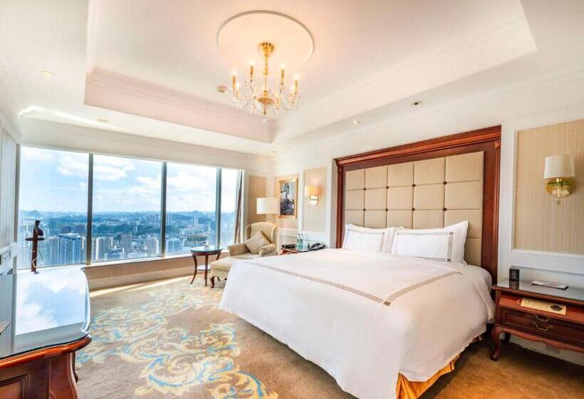 اتاق اجرایی با تخت بزرگ, Kempinski Hotel Guiyang
