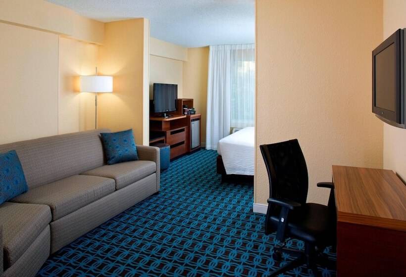 Номер Стандарт Адаптированный для Инвалидов, Fairfield Inn & Suites By Marriott Orlando Lake Buena Vista In The Marriott Village