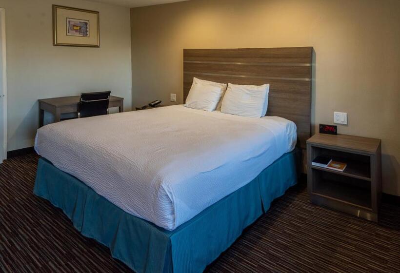 장애인을 위한 킹사이즈 침대 스탠다드 룸, Rodeway Inn Near Universitygateway To Yosemite