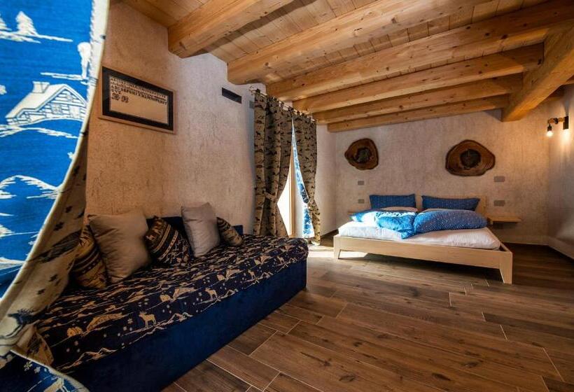 اتاق استاندارد چهار تخته, Bed & Breakfast Alchemilla
